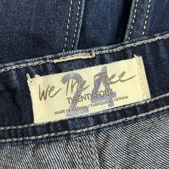 We The Free High Rise Button Fly Wide Leg Jeans - Picture 6 of 10